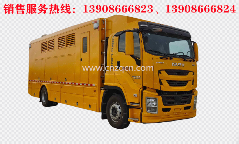 庆铃五十铃FVR单桥大流量排水抢险车
