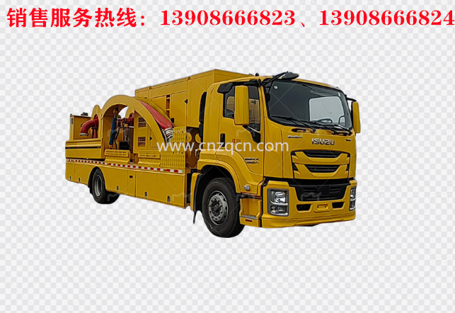 庆铃五十铃FTR单桥大流量排水抢险车