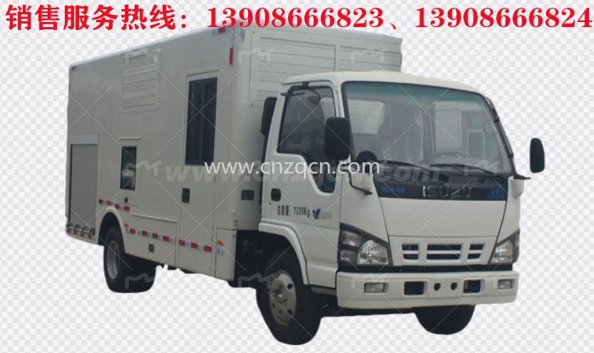 庆铃五十铃100P大流量排水抢险车