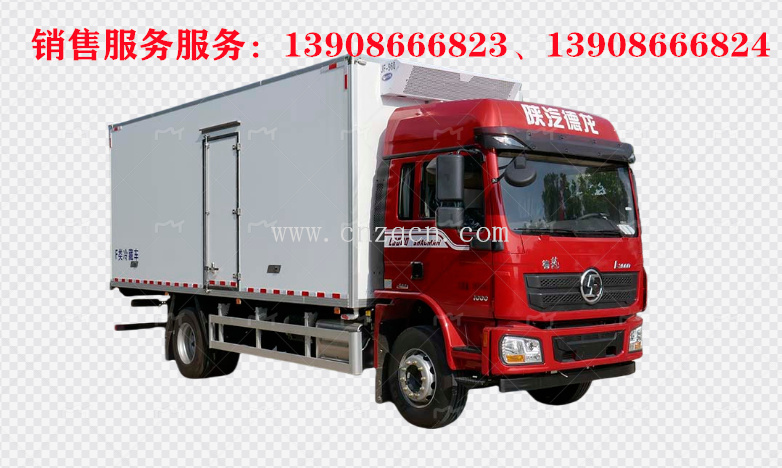 陕汽德龙单桥冷藏车