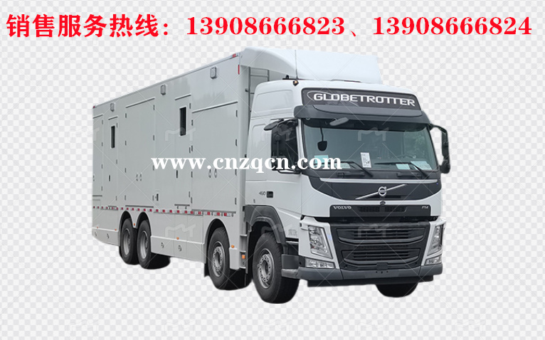 沃尔沃前四后八电源车