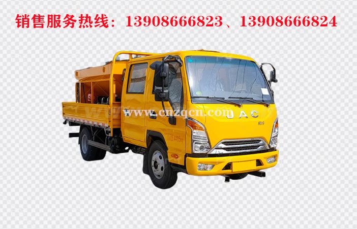 江淮双排座蓝牌除雪车