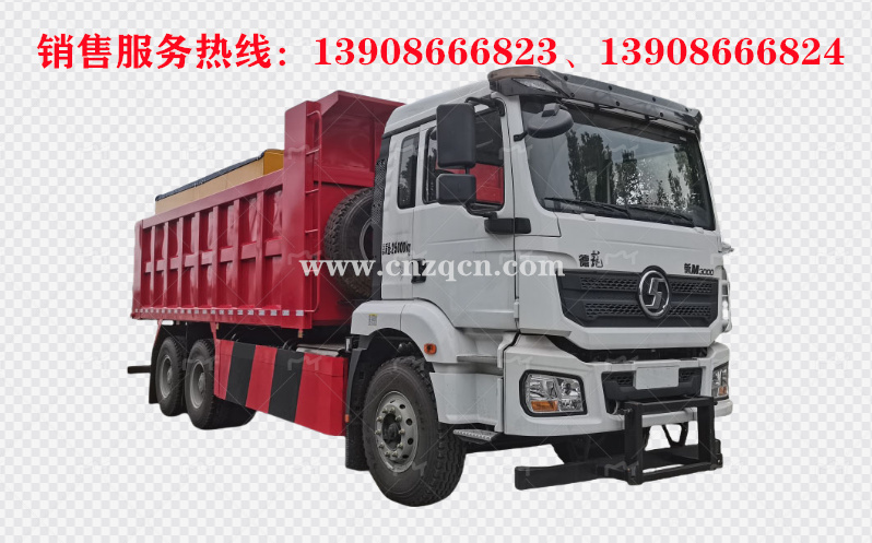 陕汽德龙M3000后双桥除雪车