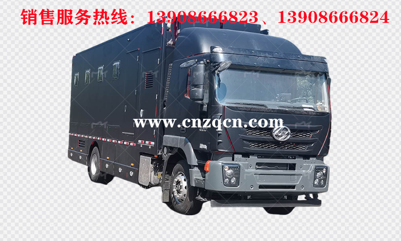 上汽红岩单桥厕所车