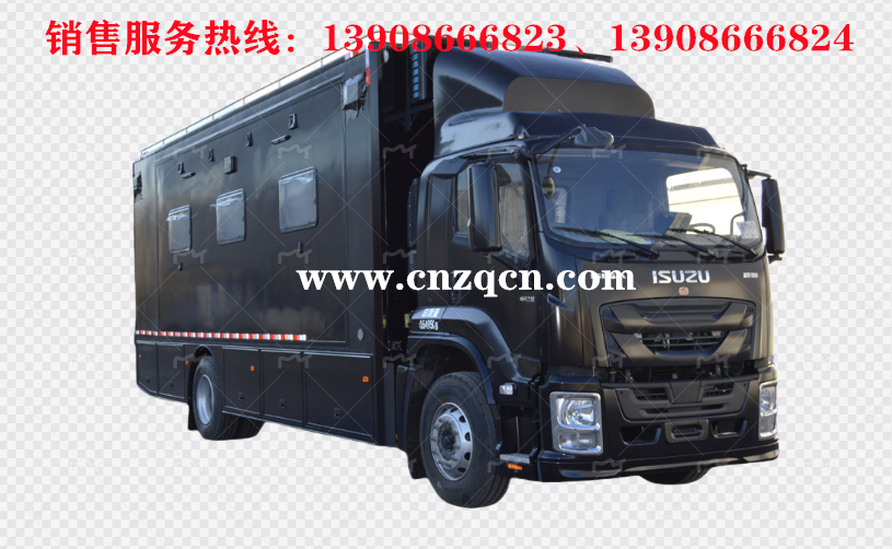 庆铃五十铃单桥宿营车