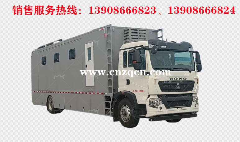 重汽豪沃单桥宿营车