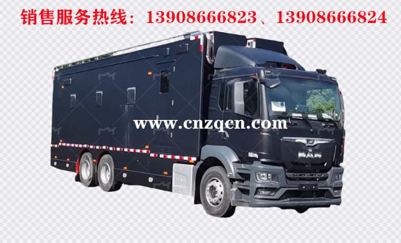 德国曼man后双桥宿营车