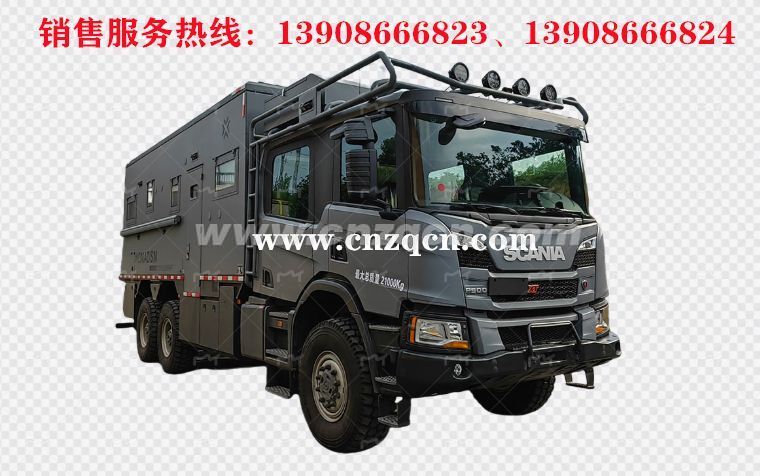 斯堪尼亚scania后双桥宿营车