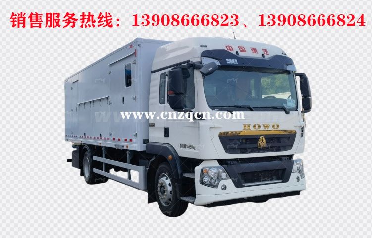 重汽豪沃howo单桥净水车